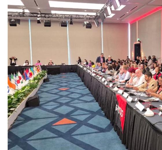 Η ΠΑ.Σ.Ο.ΝΟ.Π. ΣΤΗΝ ΠΑΓΚΟΣΜΙΑ ΣΥΝΕΛΕΥΣΗ ΤΗΣ GLOBAL NURSES UNITED (GNU)