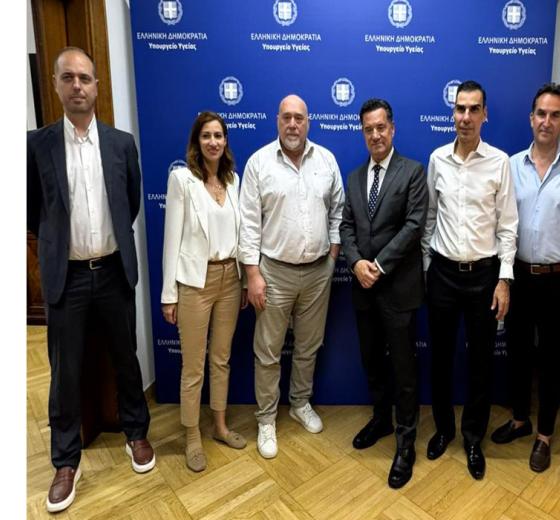 ΣΥΝΑΝΤΗΣΗ ΤΗΣ ΕΚΤΕΛΕΣΤΙΚΗΣ ΕΠΙΤΡΟΠΗΣ ΤΗΣ ΠΑΣΟΝΟΠ ΜΕ ΤΟΝ ΥΠΟΥΡΓΟ ΥΓΕΙΑΣ