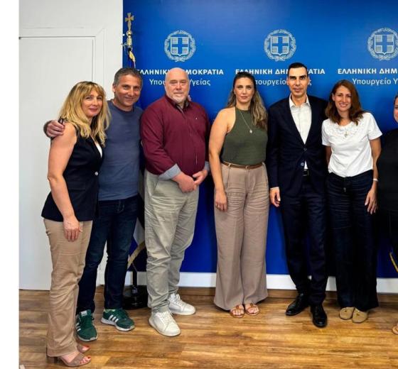 ΣΥΝΑΝΤΗΣΗ ΤΗΣ ΠΑΣΟΝΟΠ ΜΕ ΤΟΝ ΥΦΥΠΟΥΡΓΟ ΥΓΕΙΑΣ Κ. ΜΑΡΙΟ ΘΕΜΙΣΤΟΚΛΕΟΥΣ